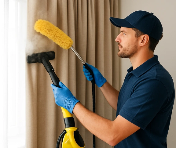 Trusted drapes cleaning technician Matty Curtain Cleaning canley-heights-nsw QLD